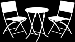 Stohovací židle s polyratanovým výpletem a hliníkovou konstrukcí.