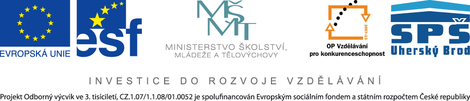 Projekt: ODBORNÝ VÝCVIK VE 3. TISÍCILETÍ Téma: 3.15. Obor: Autokarosář Ročník: 2.