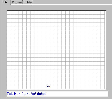 A týž algoritmus zapsaný jako program pro Ferdu: PROGRAM ukázka cyklu s pevný počtem opakování REKNI Tak já jdu těch pár kroků CYKLUS 10 KONEC CYKLUS REKNI Tak jsem konečně došel PIP KONEC PROGRAMU A