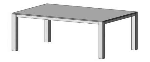 Plutone Design Interior Point Rozkládací kovový stůl s rámem z epoxidové lakované oceli. Rozkládací mechanismus montovaný na hliníkových kolejnicích. Top z melaminu o tl. 18mm.