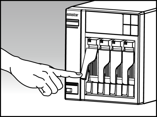 o Instalace 2.5 pevného disku a SSD: Vložte pevný disk doleva dozadu a zajistěte jej čtveřicí šroubků.