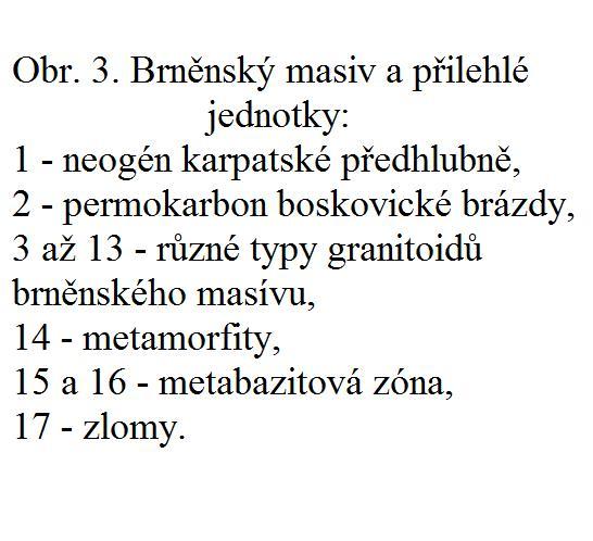 Pestrost složení granitoidů je z části ovlivněna hloubkou obnažení i množstvím a kvalitou pohlcených zbytků pláště (Chlupáč et al. 2002).