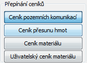 Kapitola 10 Pozemní komunikace Panel pro pozemní komunikace je také téměř shodný s předchozími.