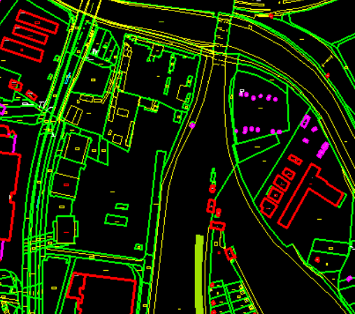 BRNO_YXZ (databáze obsahuje všechna dostupná geodeticky měřená data a body geodetických bodových polí vč.