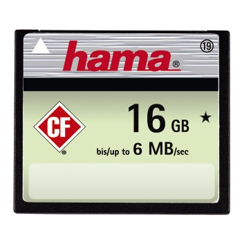 Doprodej Ceník - Hama paměťové karty a USB flash disky COMPACTFLASH 6 MB/S - rychlé