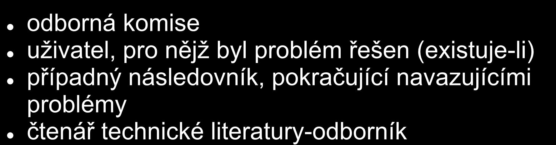 Vysokoškolské práce technického zaměření ( bakalářské a diplomové práce.