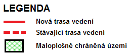 cz) Dále trasa dvojitého vedení 400 kv míjí ve vzdálenosti cca 220 m maloplošné chráněné území Pluhův bor, dále ve vzdálenosti cca 430 m