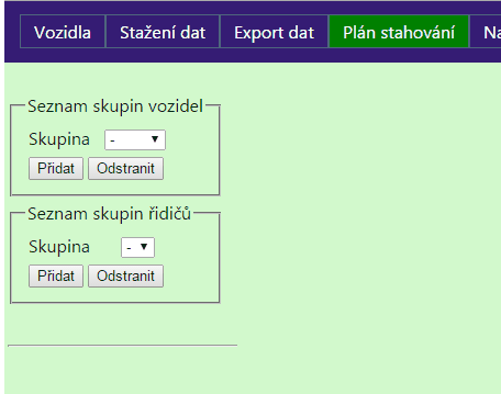 12 TACHOTel Zobrazí se data, která byly staženy z tachografu v uvedeném období. Následně tlačítkem Exportovat provedeme vygenerování DDR souboru. DDD soubor si uložíme na disk pro následné zpracování.