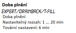 Výběr křivky A nebo B. A = Kontrola průtoku B = FlowRotor (průtokový rotor) Pokud jsou použity trubicové kolektory, teplota je měřena se zpožděním, vzhledem k "nepříznivé" poloze snímače.