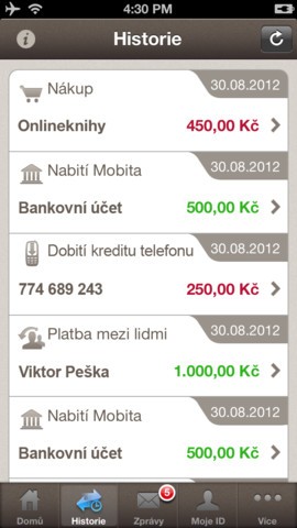 Mobito 46 - Peníze v mobilu Jak jiţ bylo v jedné z předešlých kapitol zmíněno, jedná se o formu elektronické peněţenky.