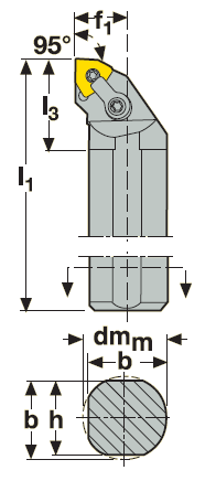 Označení VBD L S R D W [ ] SL v c [m/min] a p f BSW VCMT 160404 BDA18 16,6 4,76 0,4 9,52 10 4,5 800 až 3000 0,05 až 2 0,03 až 0,6 BSW VBMT, D-VBGW 160404 BDA18