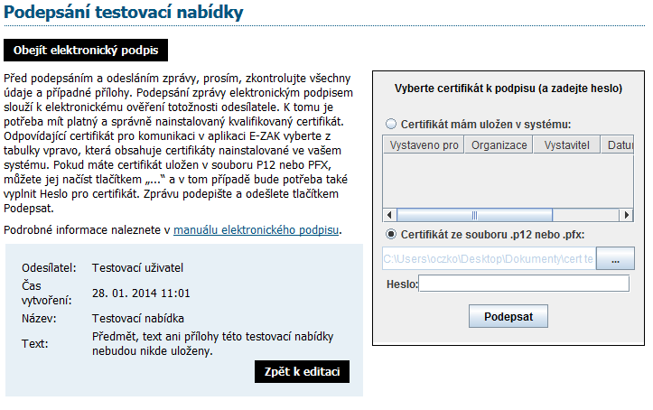 Blok Přílohy je rozdělen na dvě části (viz Obrázek 17): V horní části bloku se postupně zobrazují vložené soubory.