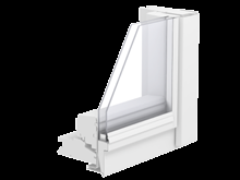 Celodřevěné výklopně-kyvné střešní okno GHL strešní okna GHL přírodní celodřevěné okno s finální úpravou dvou vrstev bezbarvého vodou ředitelného laku.