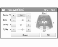 16 Úvod Příklad: možnost RDS Pro zapnutí nebo vypnutí této volby klepněte na tlačítko Zap nebo Vyp na obrazovce vedle nastavení.