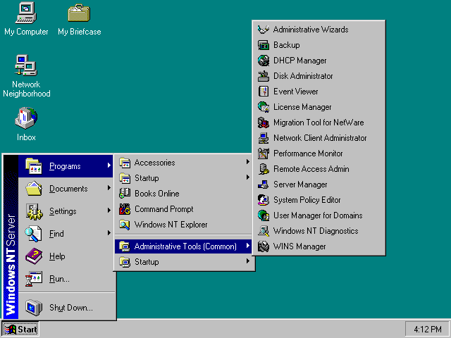 WINDOWS NT 3 WINDOWS WINDOWS NT 4 WINDOWS 98 WINDOWS ME MS-WINDOWS NT 4 NT technologie (new technology) Datum vydání :