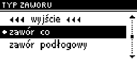 4. Minimální otevření V rámci této funkce se nastavuje minimální hodnota otevření uzávěru. Pod touto hodnotou se již ventil dále neuzavře. 5.