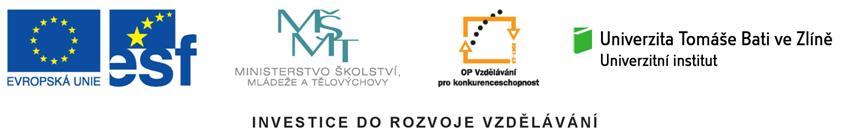 číslo projektu: CZ.1.07./2.3.00/09.