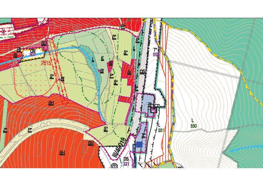 Odůvodnění: jedná se o zahradu stávajícího RD se stávající stavbou technické infrastruktury, pro výstavbu komunikace zajišťující dopravní napojení návrhové plochy BI 636 je plocha majetkoprávně