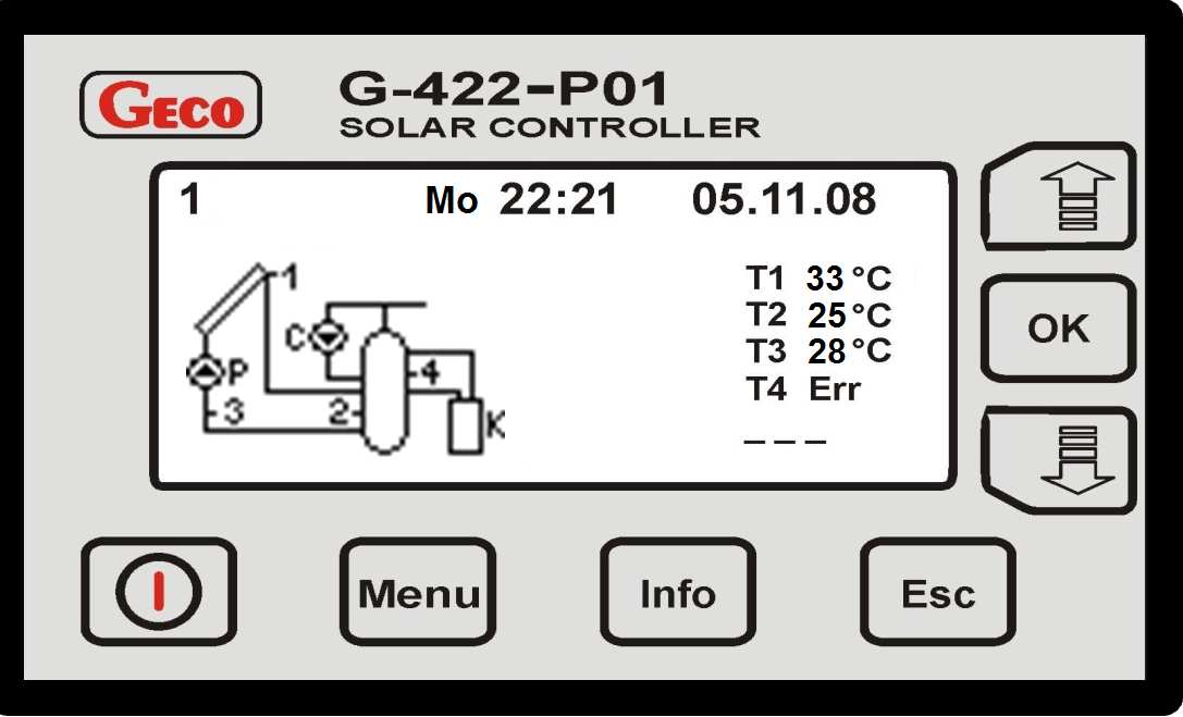 Napouštění solárního systému pomocí ruční pumpy. 1. Připojte přívodní hadici ruční pumpy na spodní napouštěcí ventil (9). 2. Otevřete odvzdušňovací ventil u solárního kolektoru. 3.