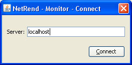 k dispozici ostatní funkce z panelu tlačítek. Obrázek 7 Dialog pro připojení k manažeru. 2. Disconnect odpojení se od manažeru. Při odpojení se taktéž vypnou ostatní tlačítka. 3.