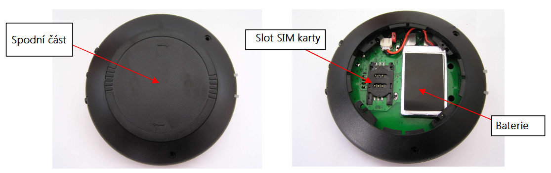 UTB ve Zlíně, Fakulta aplikované informatiky, 2011 63 Obrázek 31 - Spodní část GSM alarm DRAGON [29] Napájení tohoto zařízení je prováděno ze sítě pomocí adaptéru.
