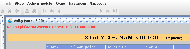 3. Tlačítkem Přidat kód se zapsané adrese přidělí dočasný adresní kód, označený záporným znaménkem (je v detailu karty na první pohled zřejmý). 4.