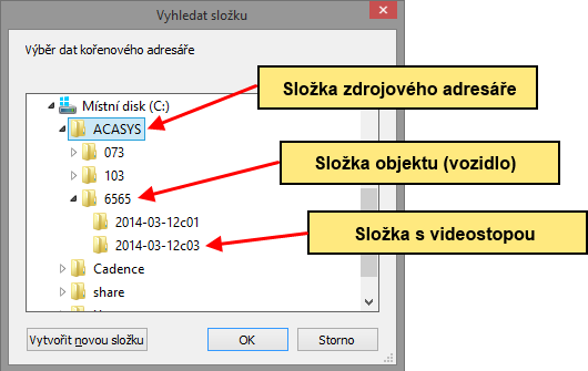 4. Práce s databází Sekce popisuje jak pracovat a vyhledávat ve videodatabázích. 4.1.