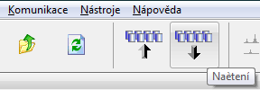 Poté se objeví identická obrazovka jako při programování senzorů.
