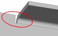 BricsCAD > Prvky plechového dílu Přehled prvků plechového dílu: Základní deska Ohyb Rohový reliéf Spoj Ohybový reliéf Deska Deska, která je tvořena dvěma rovnoběžnými rovinnými plochami, je základním