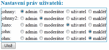 Obrázek 16 Rozšířené vyhledávání Rozšířené vyhledávání je k dispozici po kliknutí na odkaz rozšířené vyhledávání.