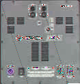 : satelit INSIDER Aktivní reprobox INSIDER 8 - INSIDER 10 - INSIDER 12 - INSIDER 15 Ovládací panel INSIDER - Dynamické Loudness (Dynamic Loudness) - Horní pásmová propust (High Pass Filter) -