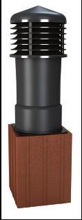 Komínové hlavice Komínové hlavice Komínové hlavice průměr DN150 ALFAVENT ALFAVENT PLUS TULIPAN DN150 / H420 mm DN150 / H400 mm DN150 / H470 mm Katalogové číslo Barva RAL Umístění K14-2 K45-2 - hnědá