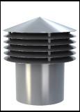 Odvětrání plochých střech Odvětrání plochých střech Gravitační komínky Ø50 / H190 mm Ø75 / H200 mm Ø110 / H310 mm Ø160 / H430 mm Ø200 / H340 mm TULIPAN Katalogové číslo Barva RAL K9-1 K10-1 K11-1