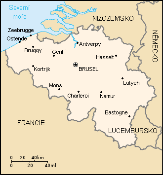 Základní údaje Hlavní město: Brusel Rozloha: 30,5 tis. km 2 Počet obyvatel:10,5 mil.