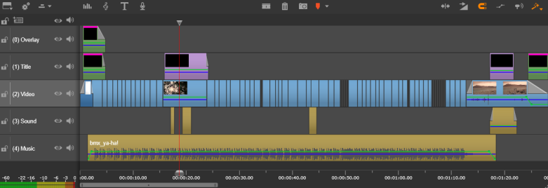 Filmový editor a editor disku existují vedle sebe, ale s výjimkou funkce exportu, kterou jsme právě zmínili, spolu nespolupracují.