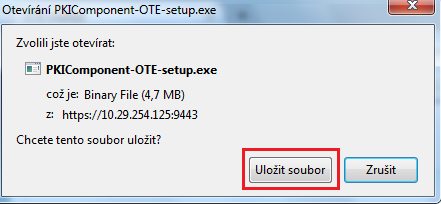 2.6 Ruční instalace podpisového balíčku CGI PKI V případě, že se z nějakých technických důvodů nepodaří nainstalovat instalační podpisové balíčky přímo z portálu CS OTE, je nutné provést instalaci