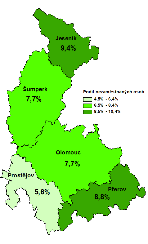 2. Aktivní politika zaměstnanosti v Olomouckém kraji Tabulka č.