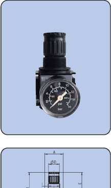 Regulátor tlaku typ 481 Regulátory tlaku v membránovém provedení regulují kolísavý tlak v síti (vstupní tlak), nezávisle na výkyvech tlaku a spotřebě vzduchu, maximálně konstantně na nastavený