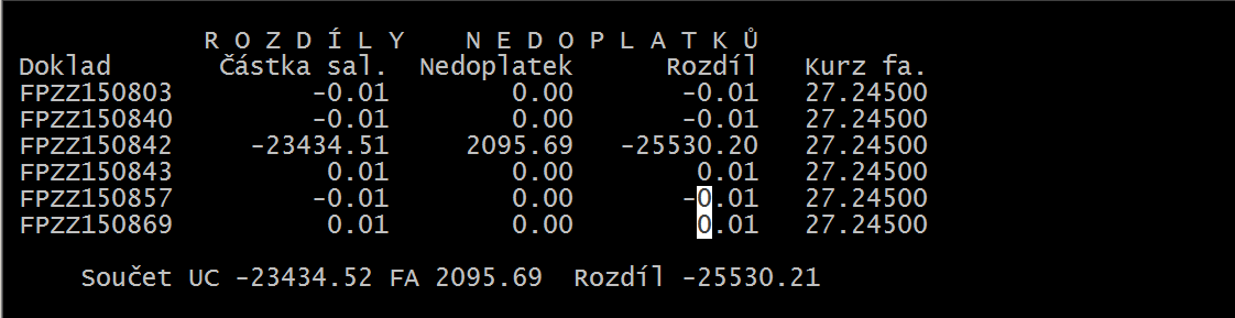 SBUCT Hlavní kniha Alt R - řazení vět v sestavě podle datumu nebo sestavení Saldo CTRL K funkce, která zápisy účtů 321