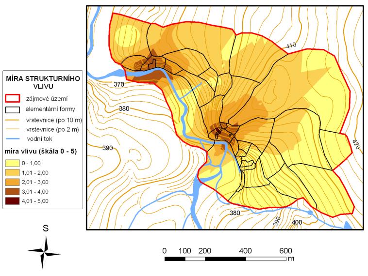 Cílem tvorby těchto map bylo vyjádřit míru vlivu jednotlivých procesů na morfogenezi reliéfu a určit prostorovou diferenciaci jejich působení.
