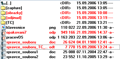 označení více položek INSERT SHIFT+ nebo SHIFT+ SHIFT+HOME(END) SHIFT+PgDn(PgUp) Souvislý výběr Nesouvislý výběr Práce se soubory a složky Práce se soubory a složkami je jednoduchý.