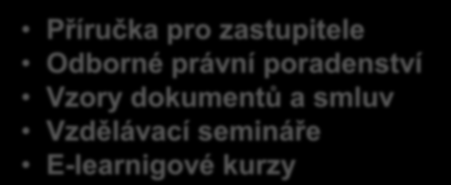 semináře E-learnigové kurzy více k projektům v rámci prezentace ředitele Kanceláře pro