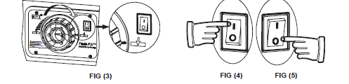 Nafouknutí 1. Otevřete kryt kabelu. Viz obr. (1). 2. Zasuňte kabel do elektrické zásuvky. Viz obr. (2). 3.