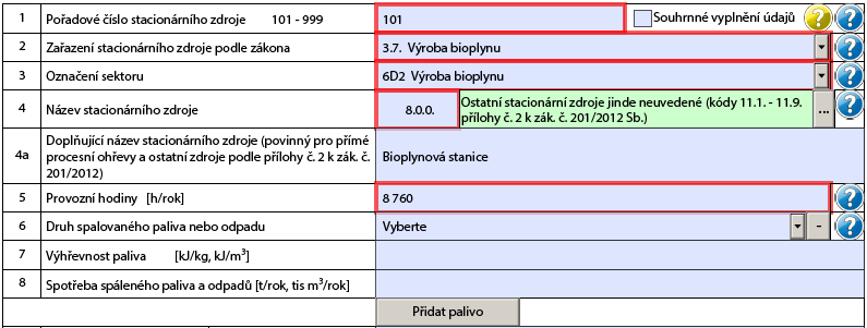 Popis testu T05 Při ohlašování SPE prostřednictvím ISPOP jsou prováděny kontroly úplnosti a logické správnosti údajů.