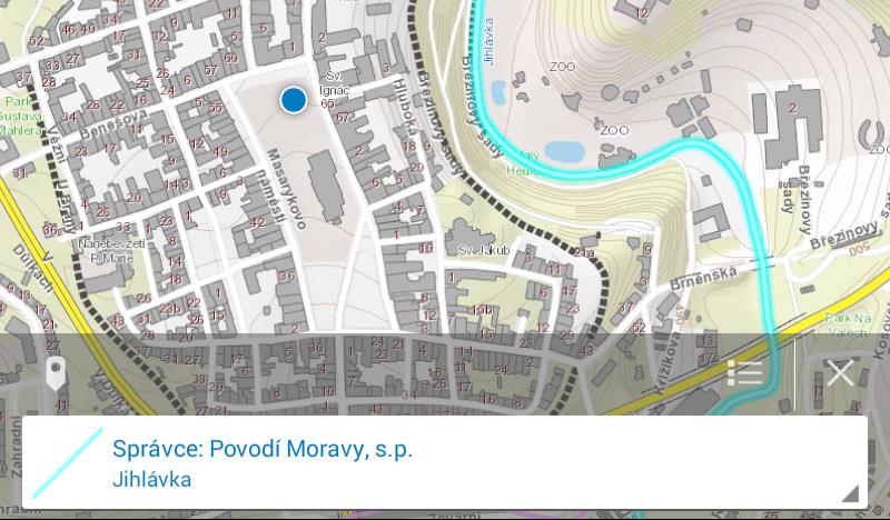 5. Popisky a pop-up Viditelné pouze v offline režimu Podle nastavení v mxd Pop-up nastavení