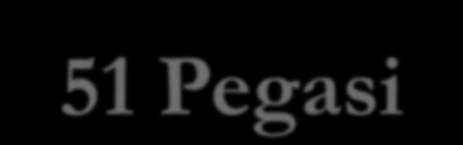 Objev exoplanety 51 Pegasi Objev ohlásili Michael Mayor a DidierQueloz v časopisu