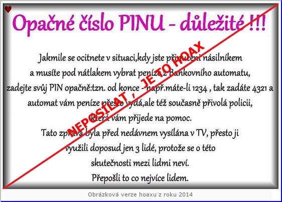 HOAX Jedním z velmi častých nešvarů, který se na Internetu vyskytuje, je šíření škodlivého kódu, tj. poplašných, nebezpečných a zbytečných řetězových zpráv, tzv. hoaxů.