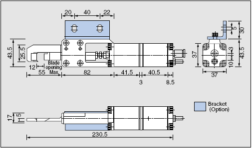 Ostří je dodáváno samostatně. Použijte třícestný solenoid ventil nebo nožní pedál (třícestný). Obj. číslo Měď Výkon ø mm Ocel Sp. vzd. cm3/zdvih Pr.