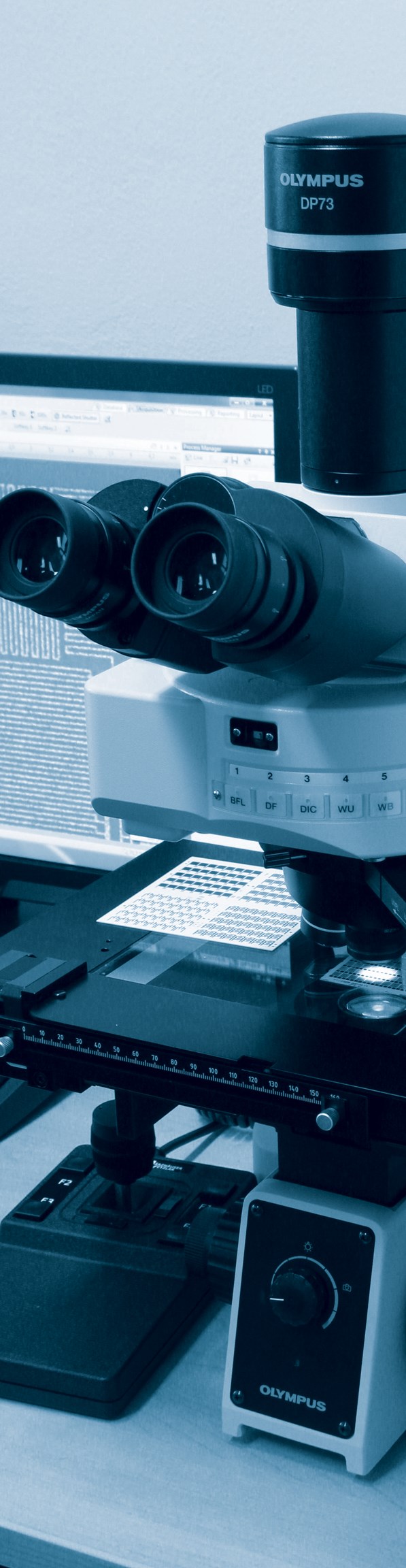 Mikroskopie a materiálografie Detailní zobrazení povrchu předmětů s vysokým rozlišením je častým požadavkem při diagnostice materiálů, kontrole vyráběných komponentů nebo při studiu defektů.