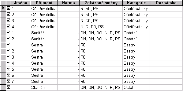 Nastavení Nastavení programu, které odpovídá předchozím požadavkům rozdělíme do dvou kroků.